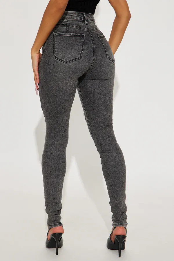 Tall Living Life High Stretch Skinny Jeans