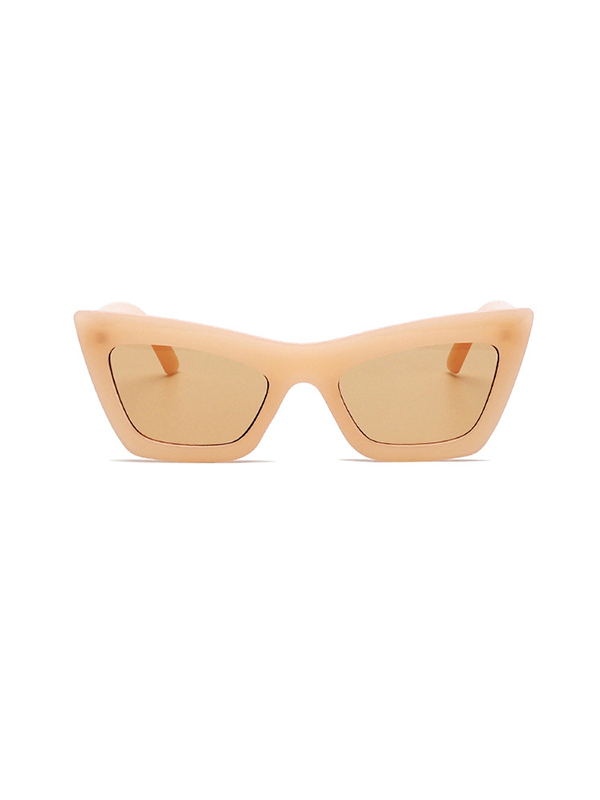 Geometric Sun-protection Sunglasses Accessories