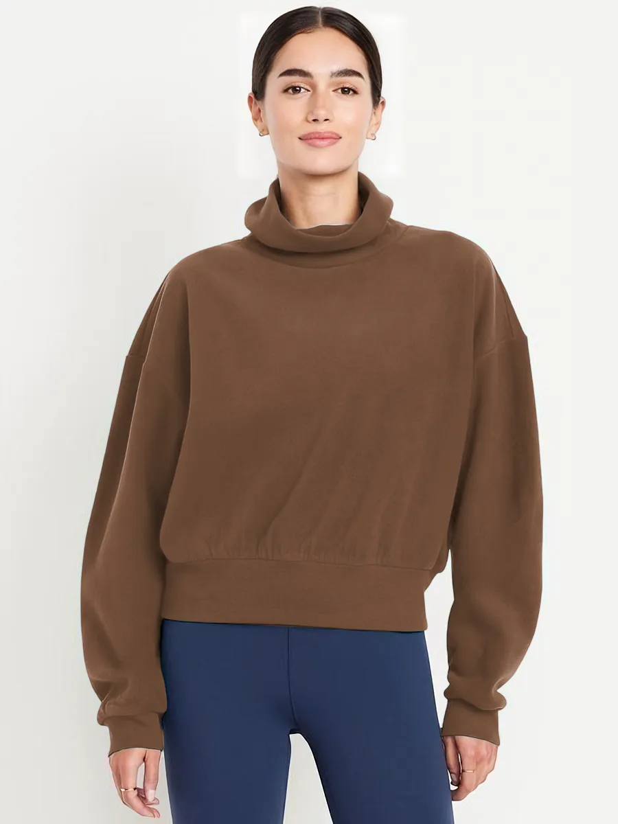 Women's Oversized Performance Microfleece Sweatshirt