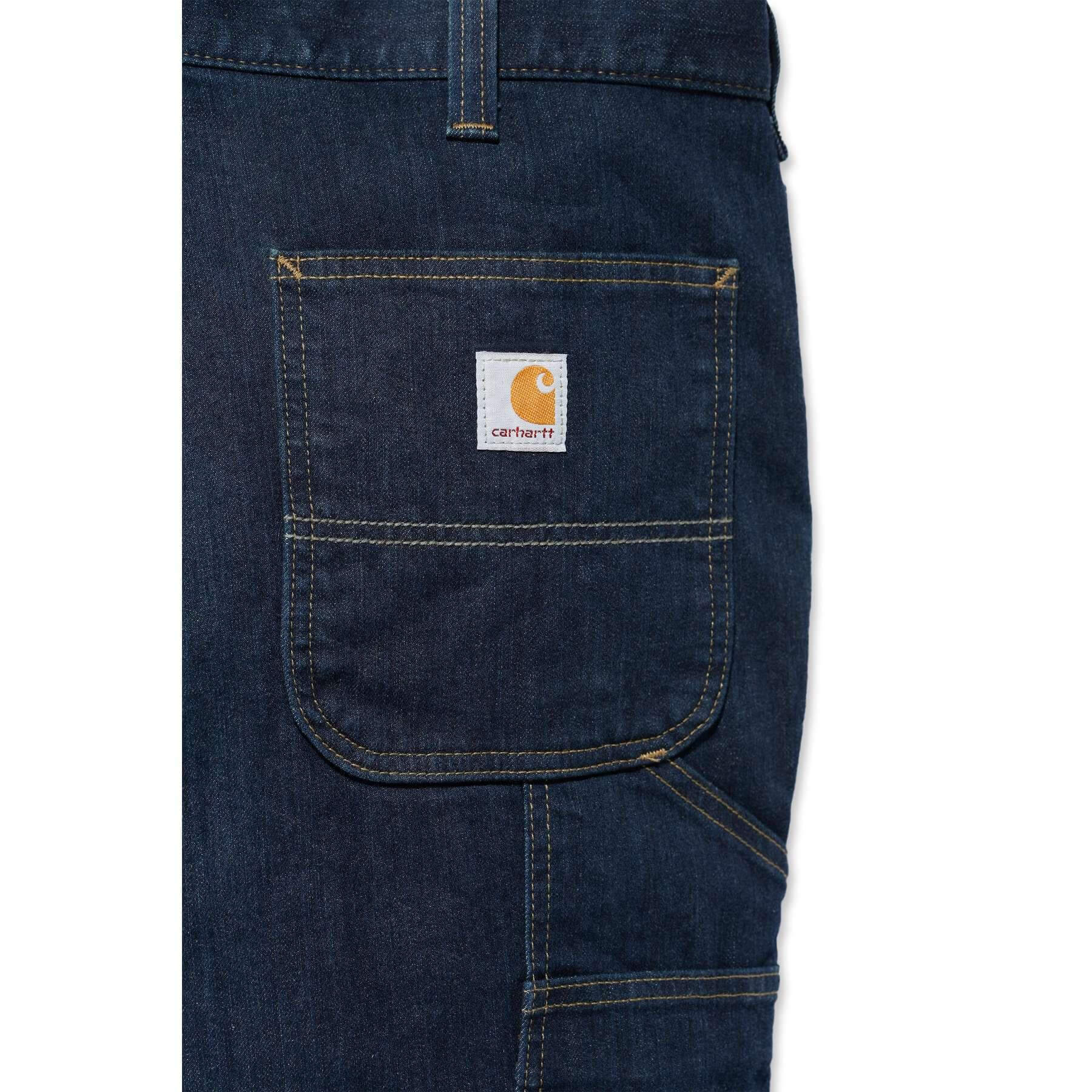 CHT Relaxed Fit Straight Leg Double Front Utility Jeans 103329