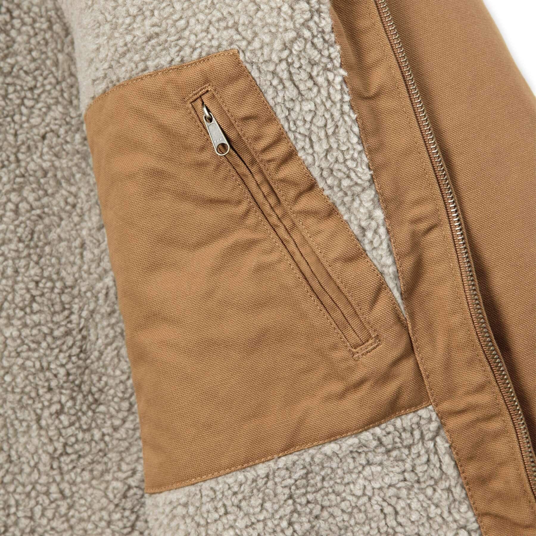 CHT Washed Duck Sherpa-Lined Relaxed Fit Jacket 104392