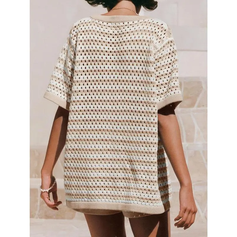 Womens Crochet Swimsuit Coverup