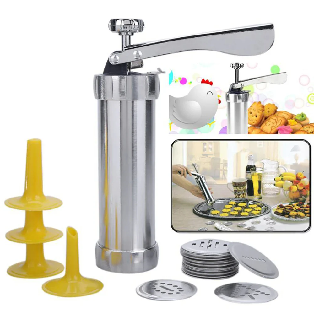 Stainless Steel Cookie Extruder Piping Tool