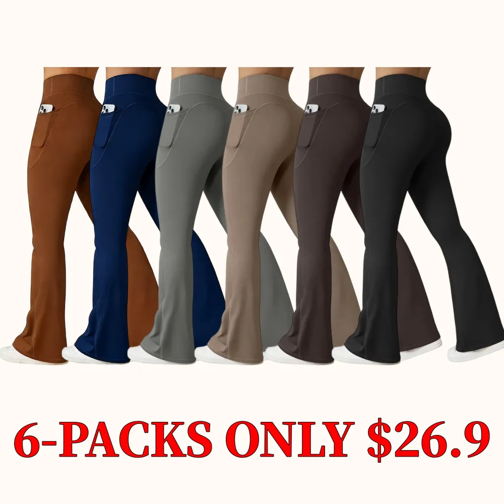 Women's athletic and casual flared pants