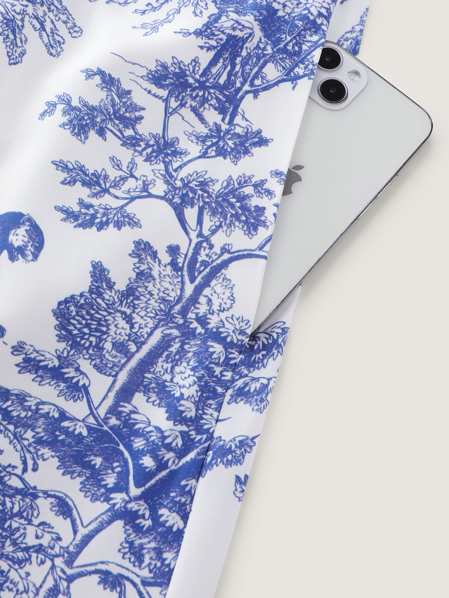 Floral Print Pockets Stretchy Waist Midi Dress