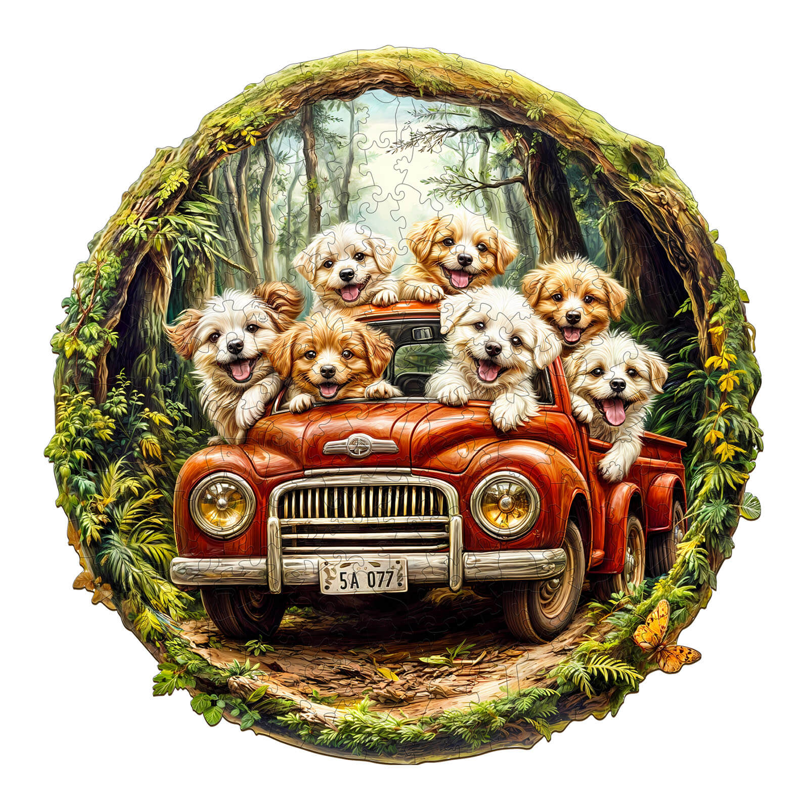 The Fast truck Jigsaw Puzzle