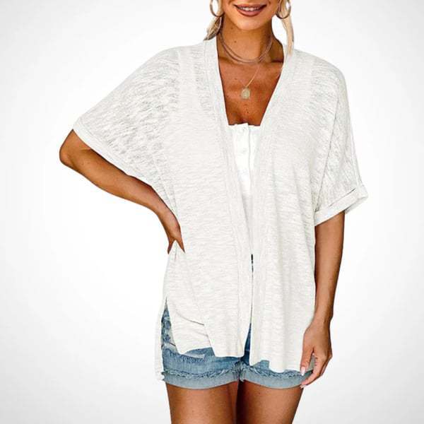 Women’s Lightweight Open-Front Batwing Cardigan