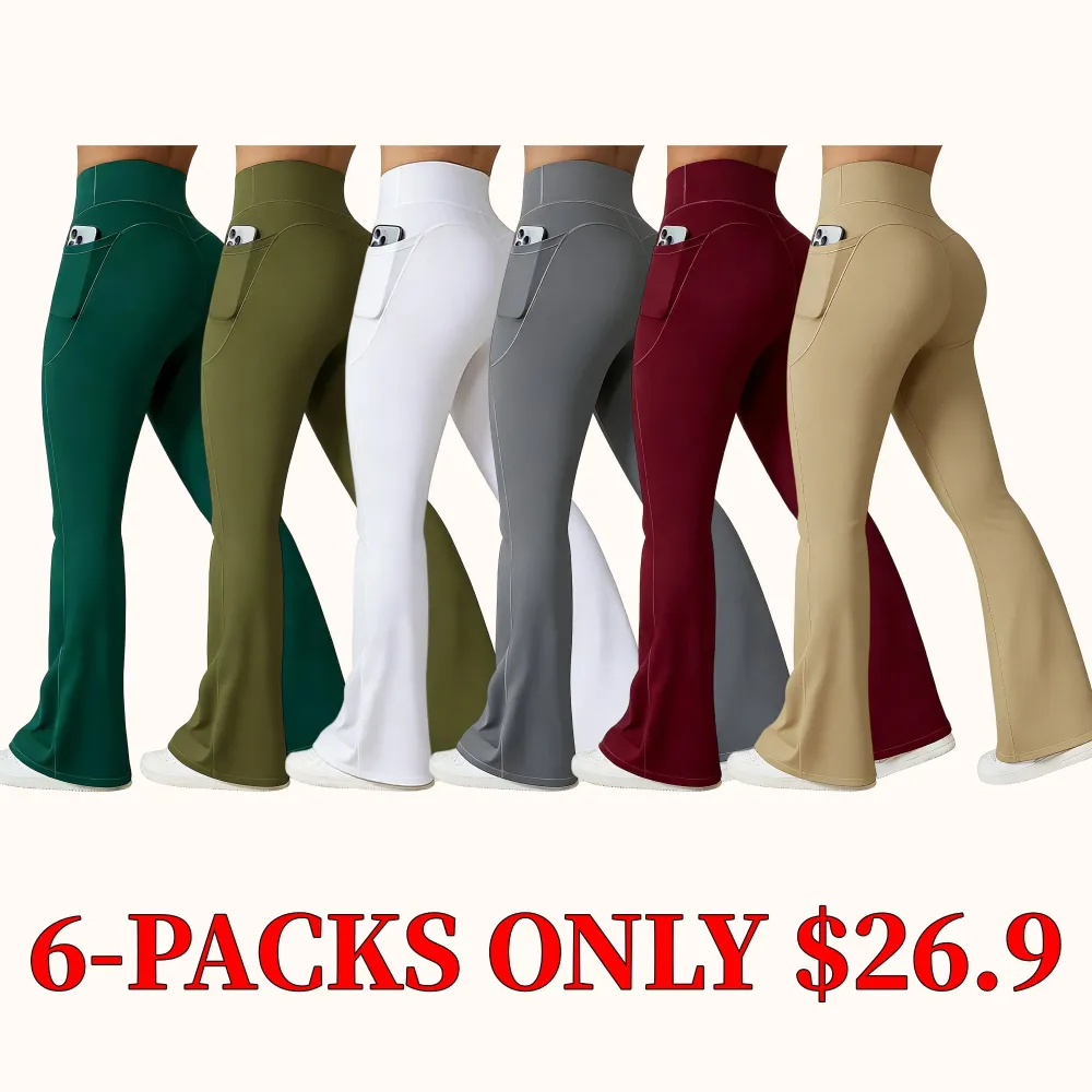 Women's athletic and casual flared pants