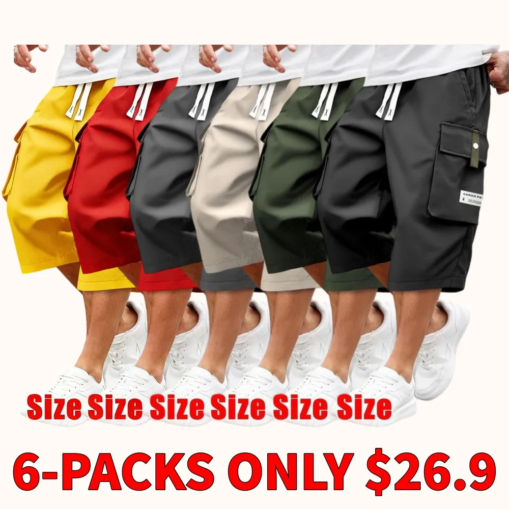 Men's plus-size lightweight summer work pants