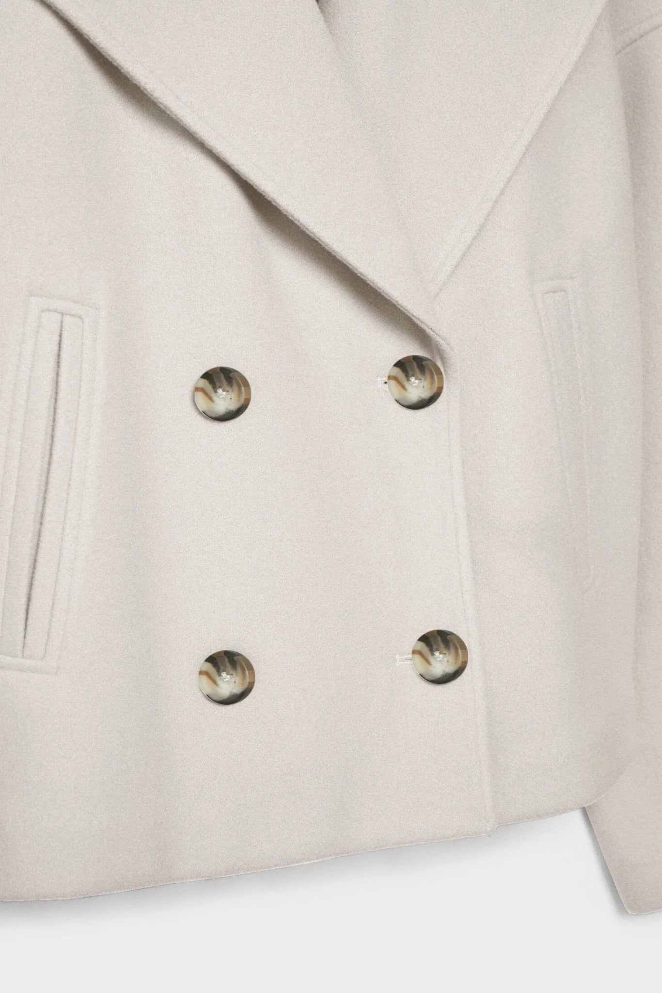 Destiny | Chaqueta Corta Doble Botonadura