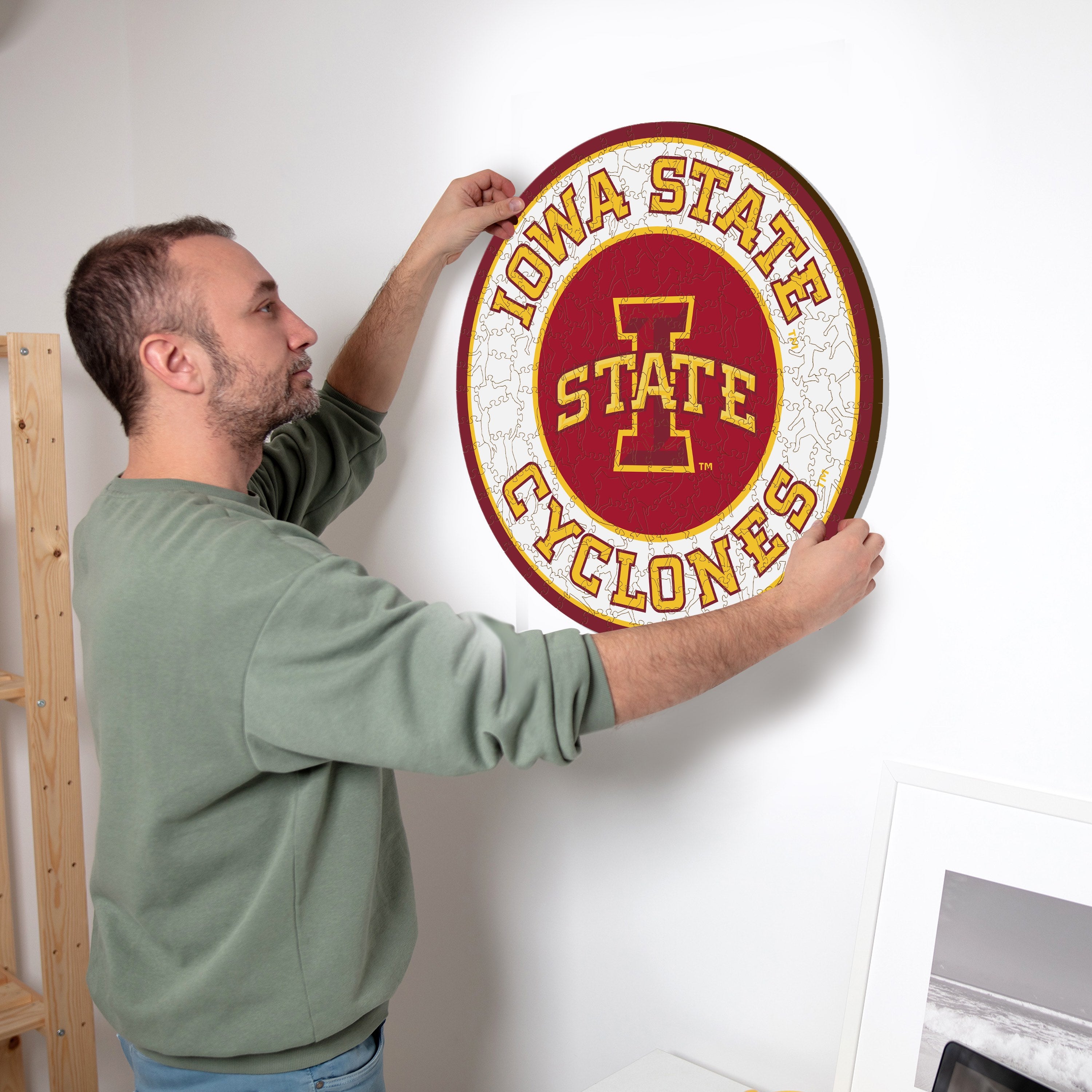 Iowa State University - Wooden Puzzle