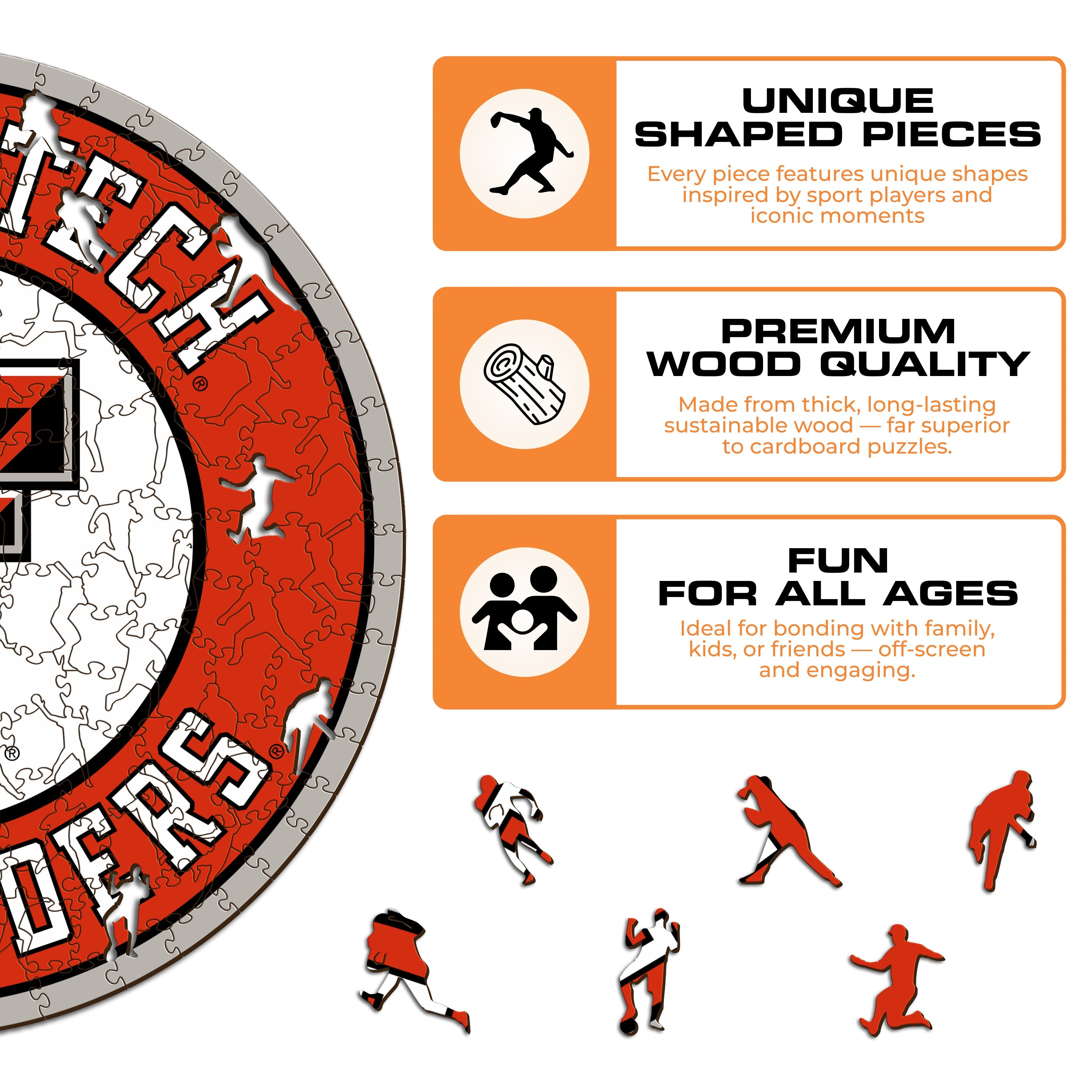 Texas Tech University - Wooden Puzzle