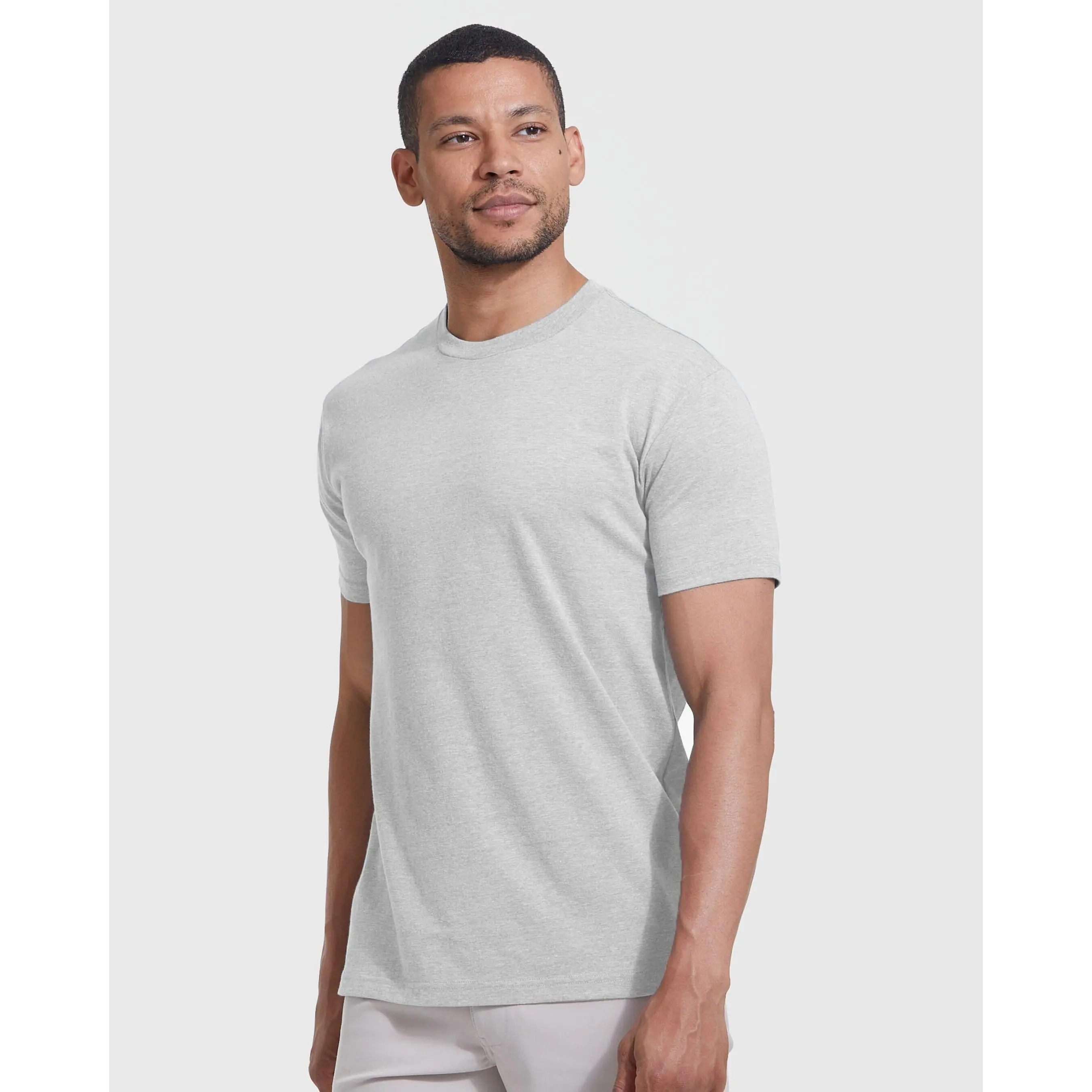 Men's Premium Fit Short Sleeve Crew Neck T-Shirt – Soft Everyday Essential