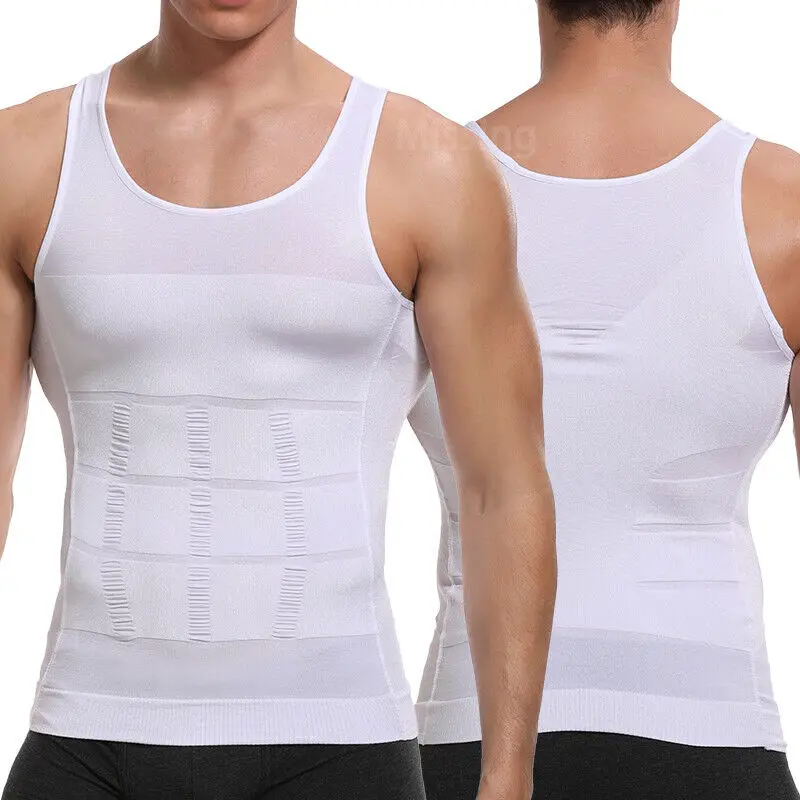 🔥8-Pack $24🔥Men's Sleeveless Shirt Shapewear Breathable Sport Vest