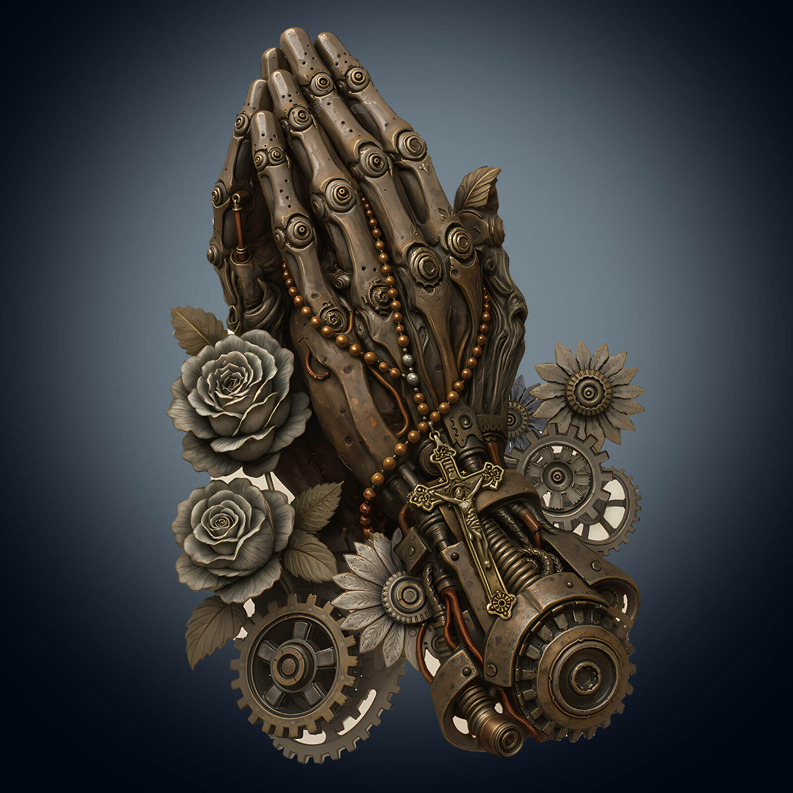 The Praying Hand-1 Wooden Jigsaw Puzzle