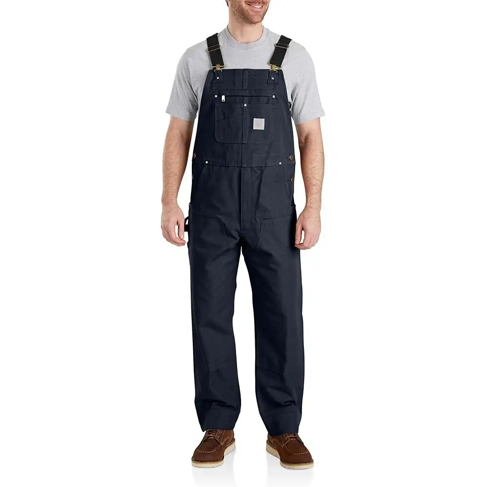 🔥Best-Selling Men’s Denim Bib Overalls – Heavy-Duty Workwear with Adjustable Straps & Tool Pockets