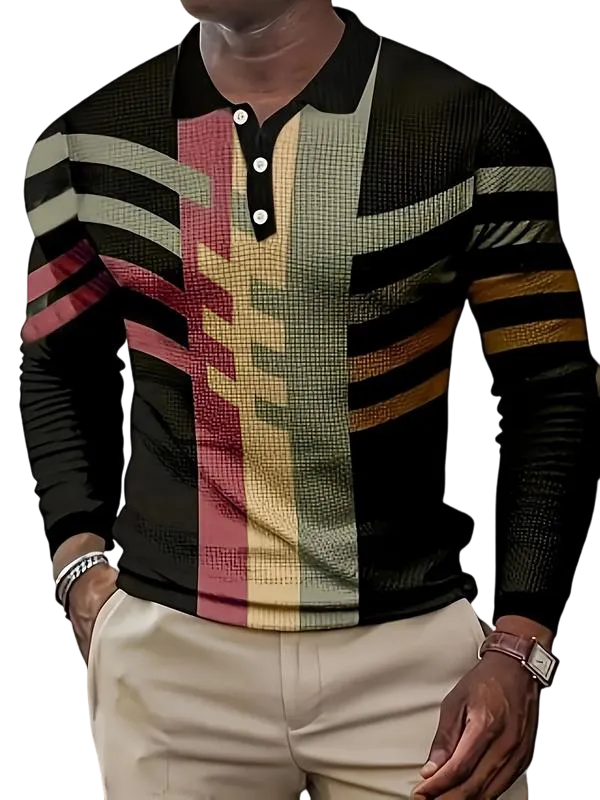 Men's Fashion Casual Sports Polo Shirt