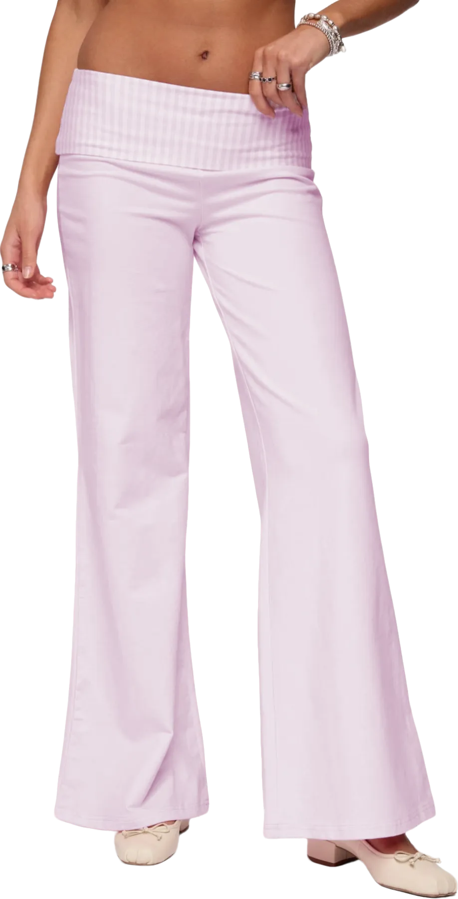 Striped Fold Over Pants (Just $4 Each!)