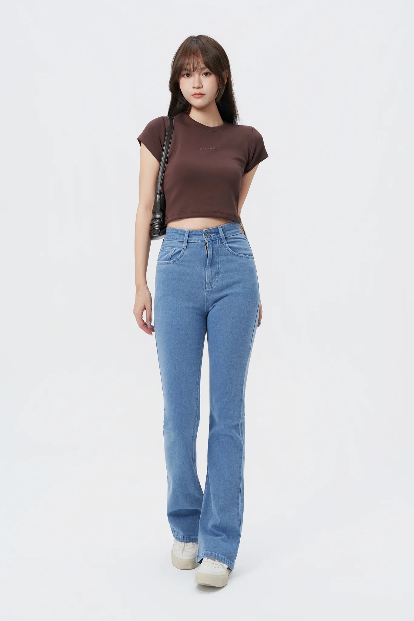 Baby Blue Bootcut Flare Jeans