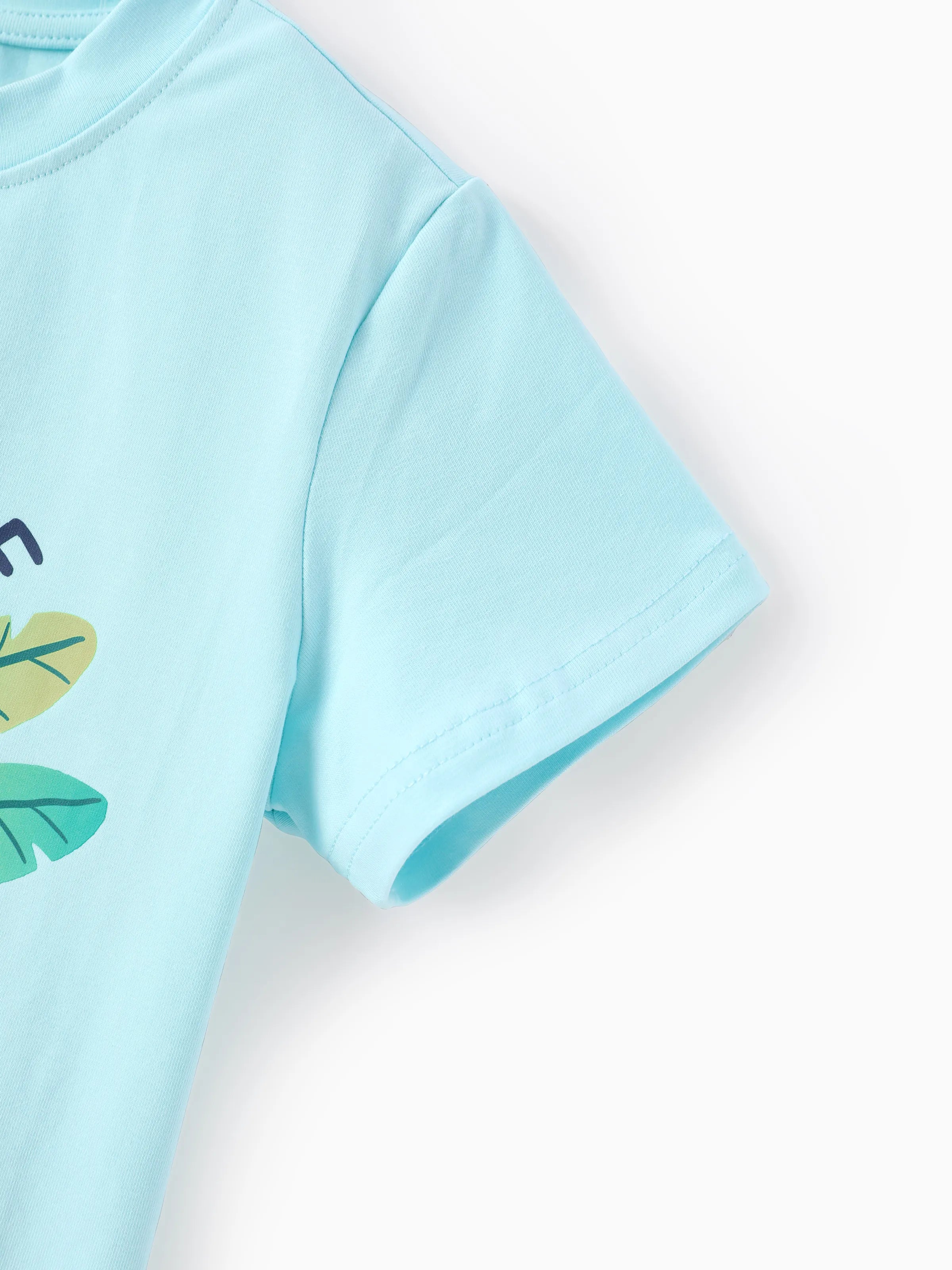 PAW Patrol Matching Family Floral Dress/ Cotton Top Turquoise