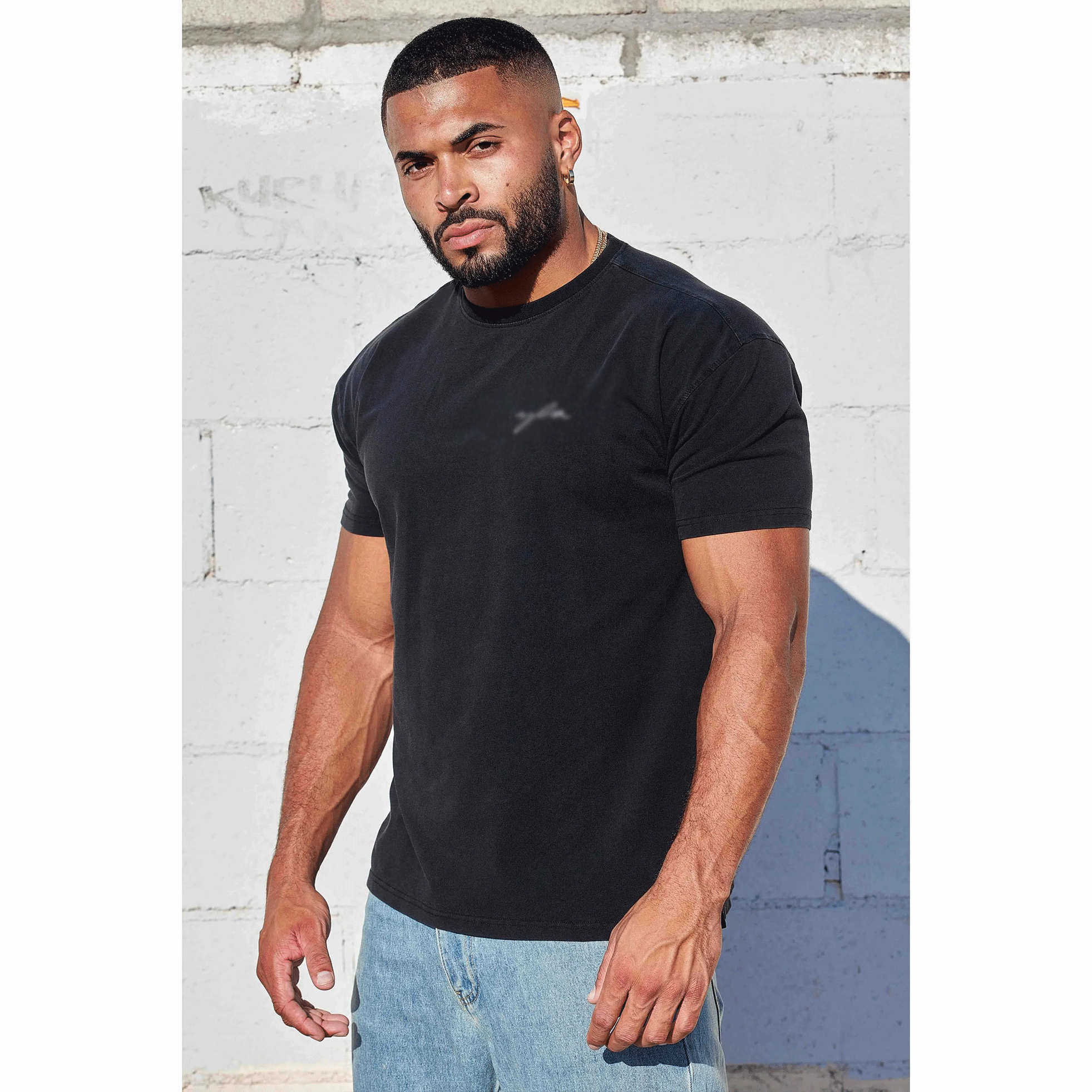 Men’s Premium Tailored Athletic Tee - Fitted Performance Design