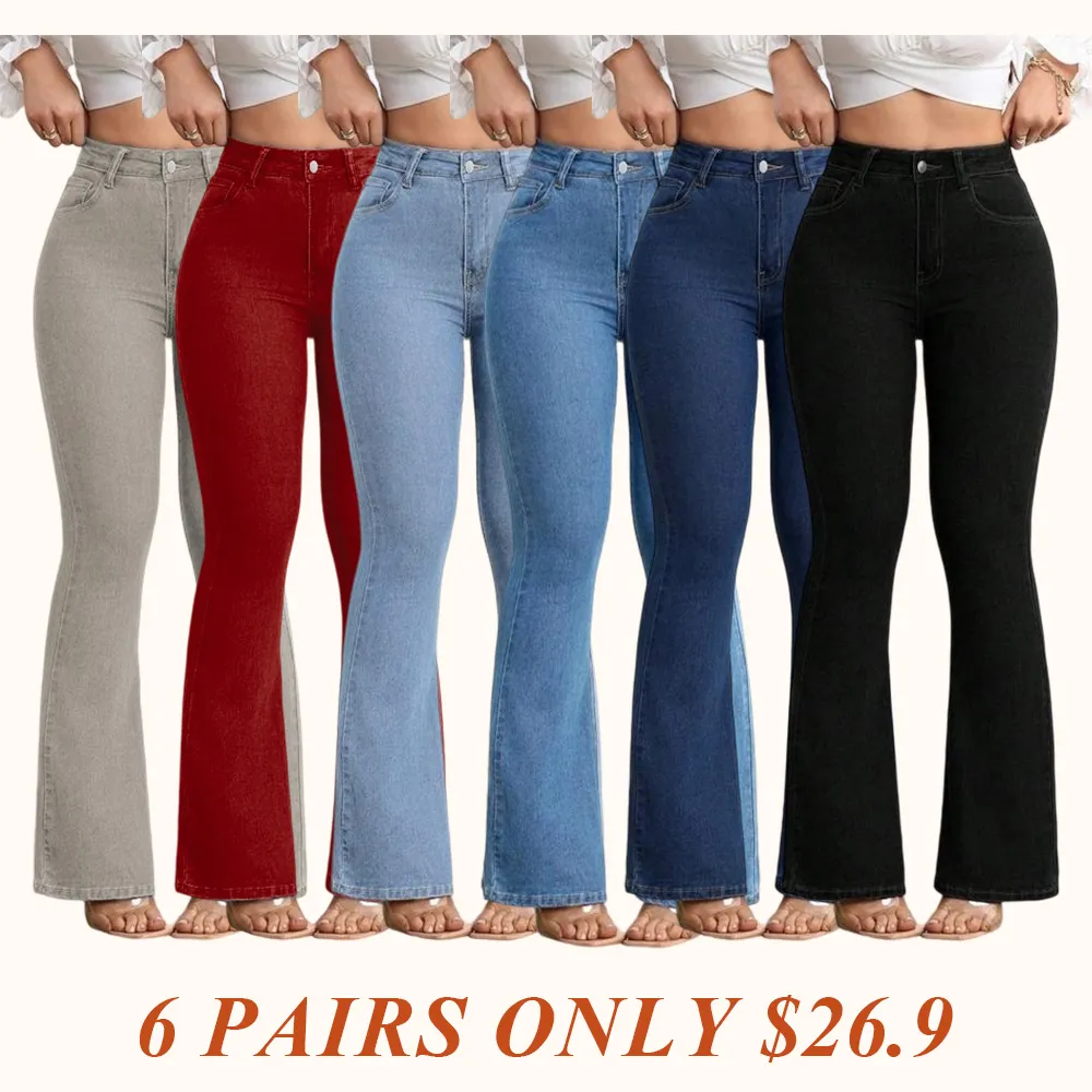 Women's Slim Fit Flare Pants
