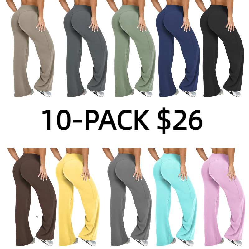 Women's Casual Wide Leg Sport Pants