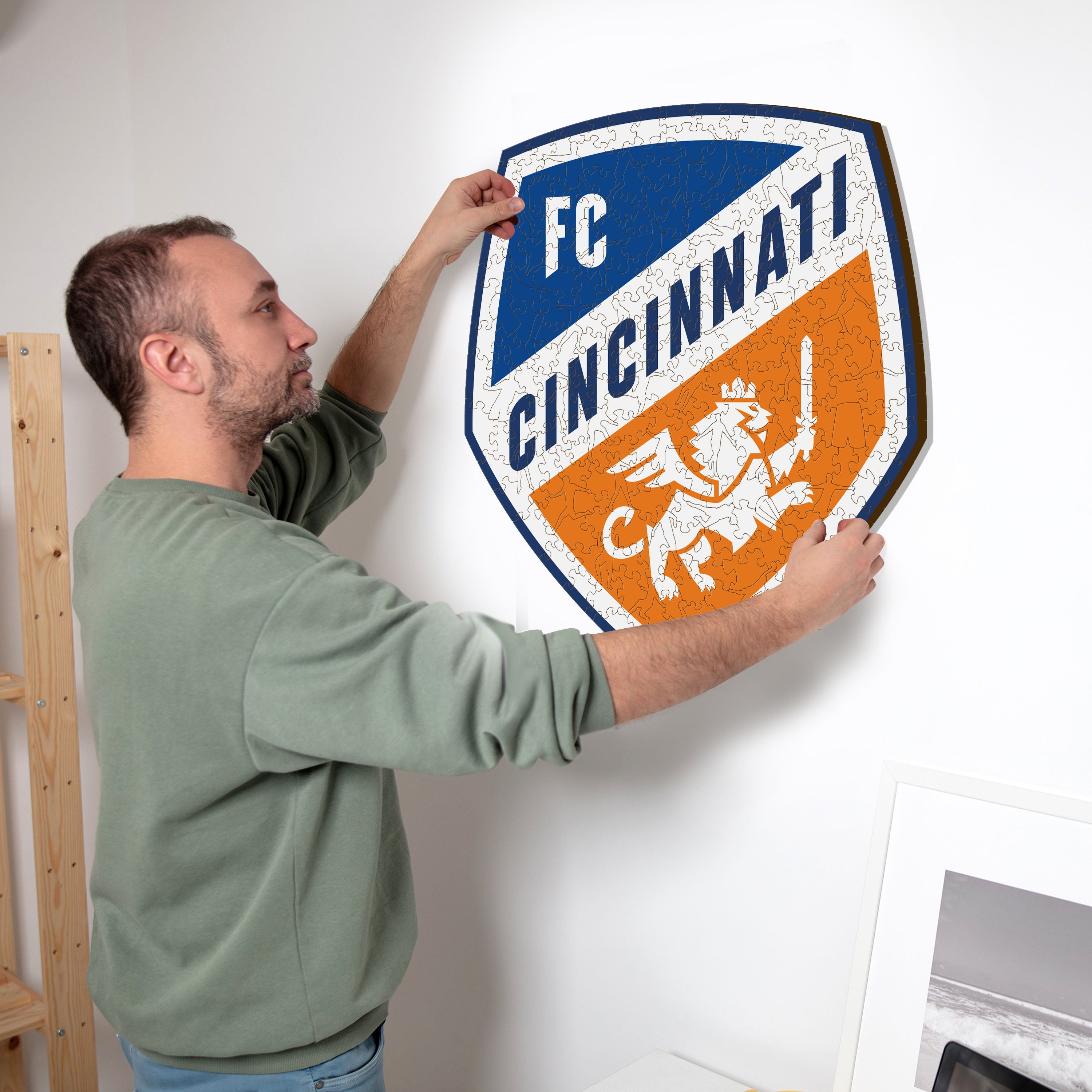 FC Cincinnati® Logo - Wooden Puzzle