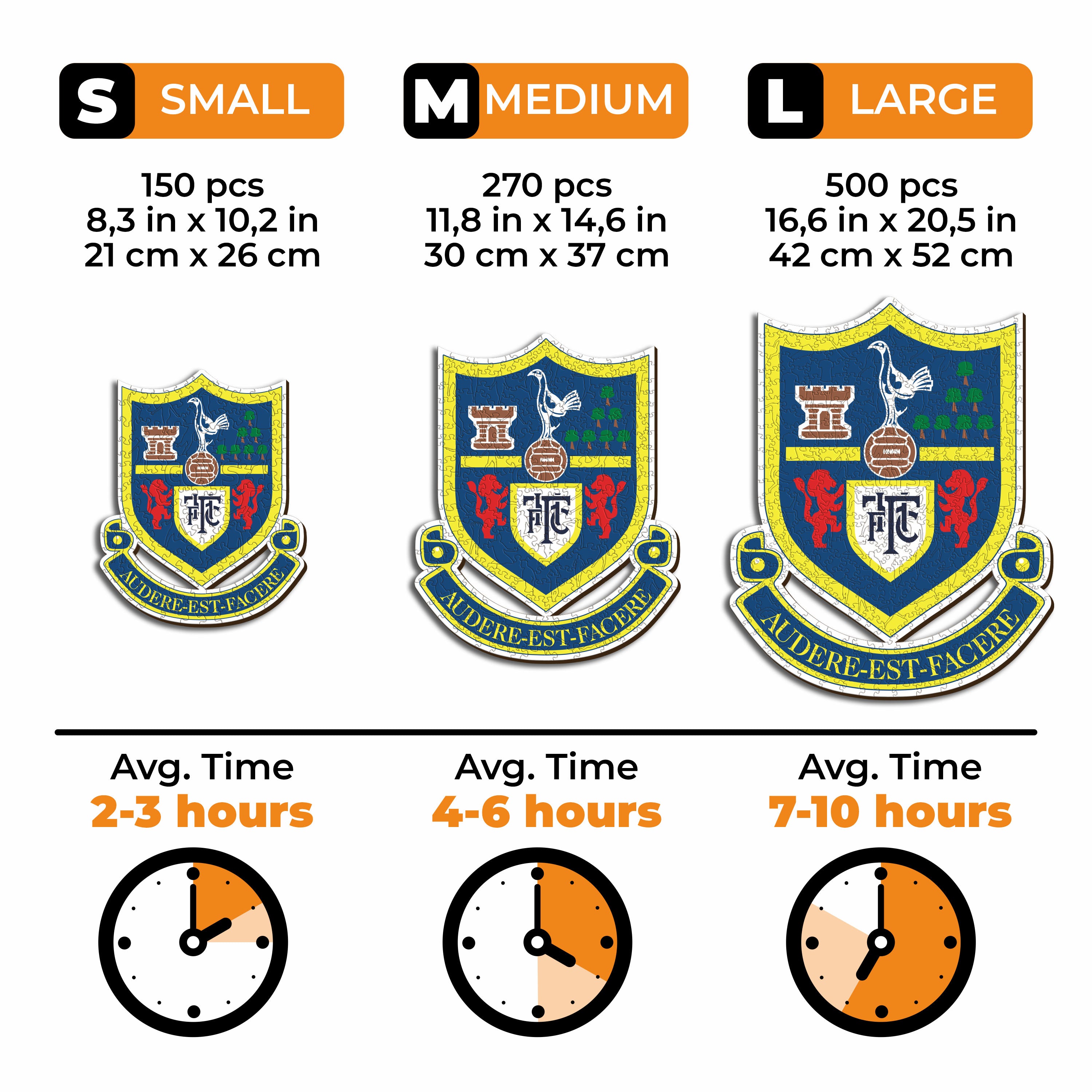 Tottenham Hotspur FC® Retro Logo - Wooden Puzzle