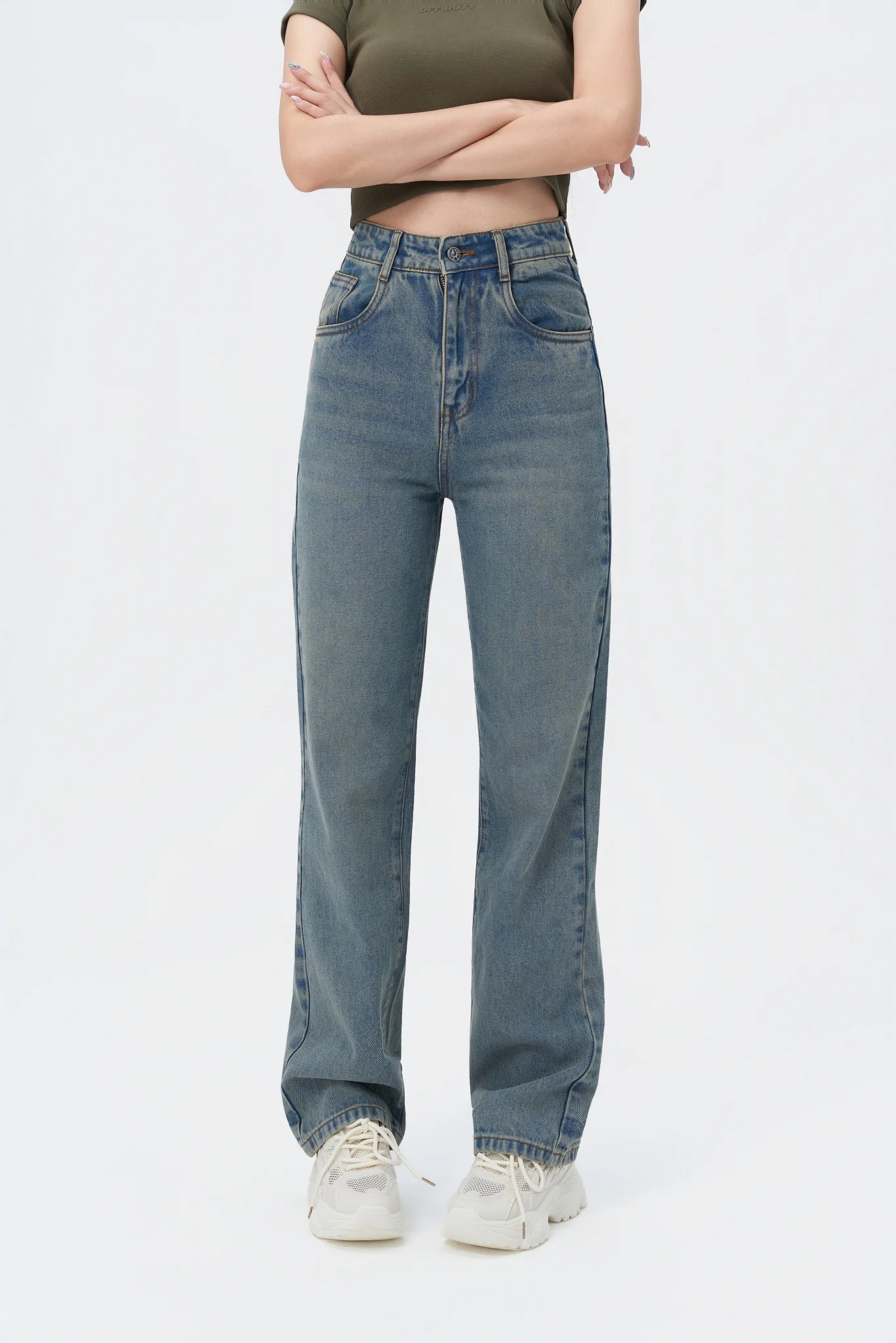 Valley Girl Straight Fit Jeans