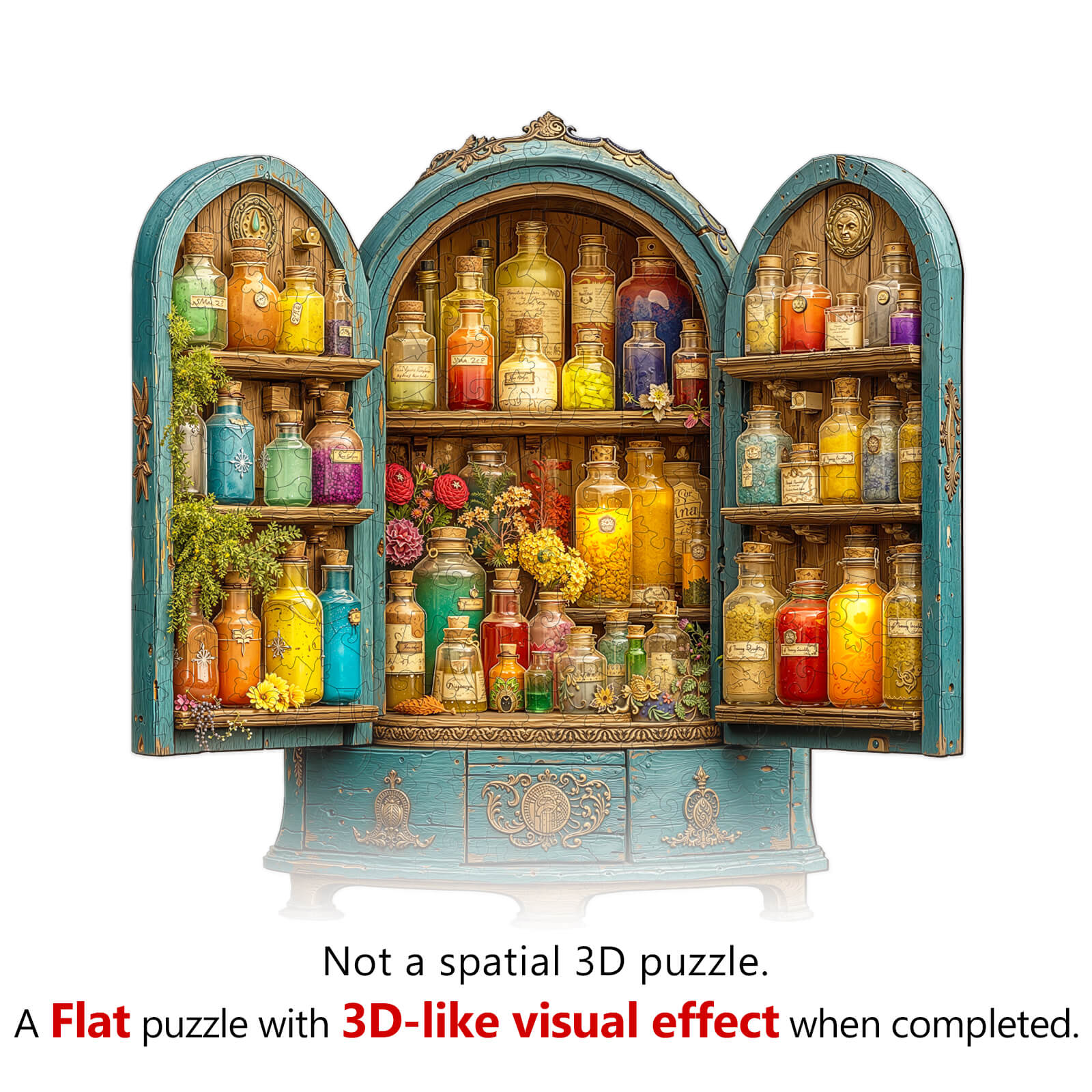 Magic Cabinet Wooden Jigsaw Puzzle