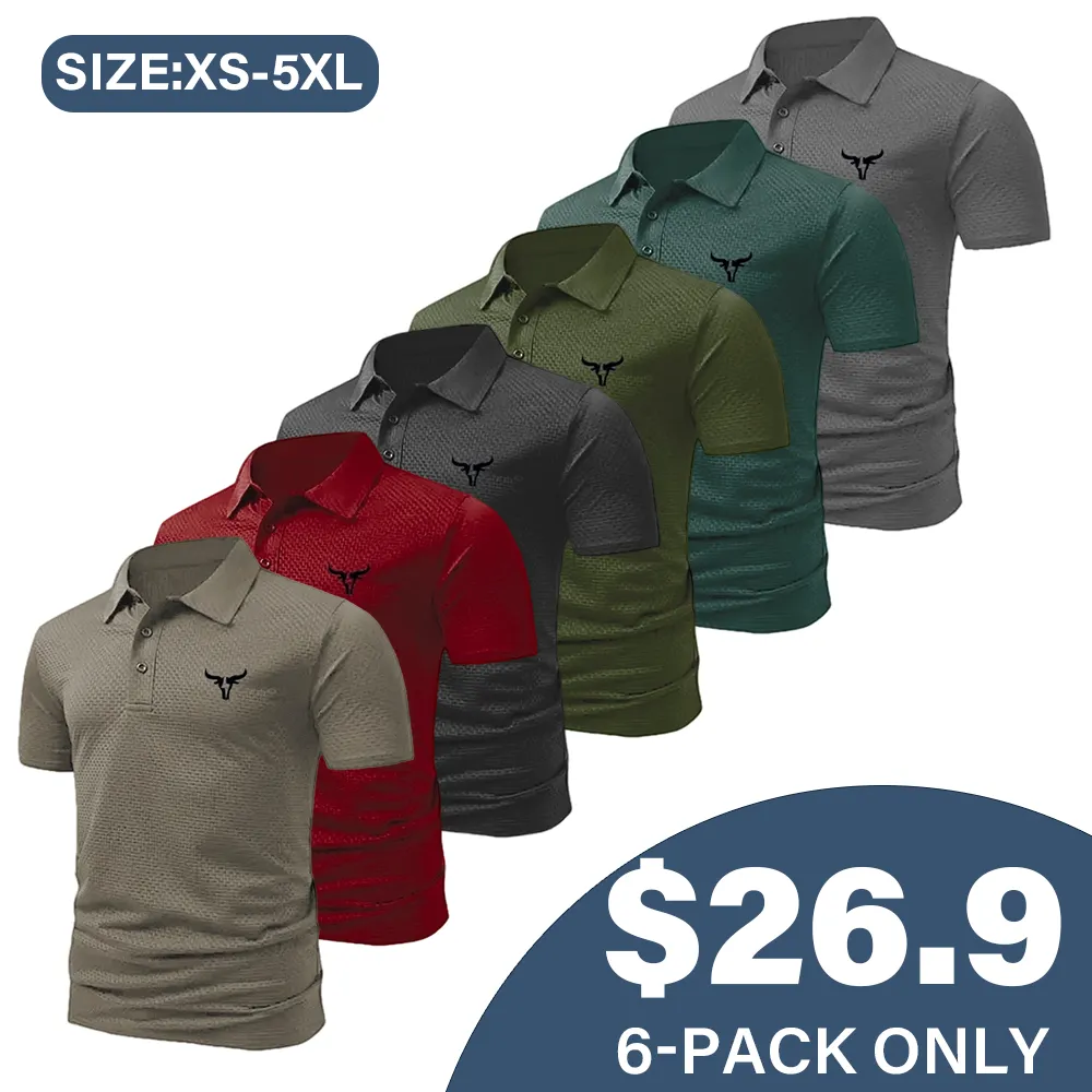 Men's high-end polo shirt