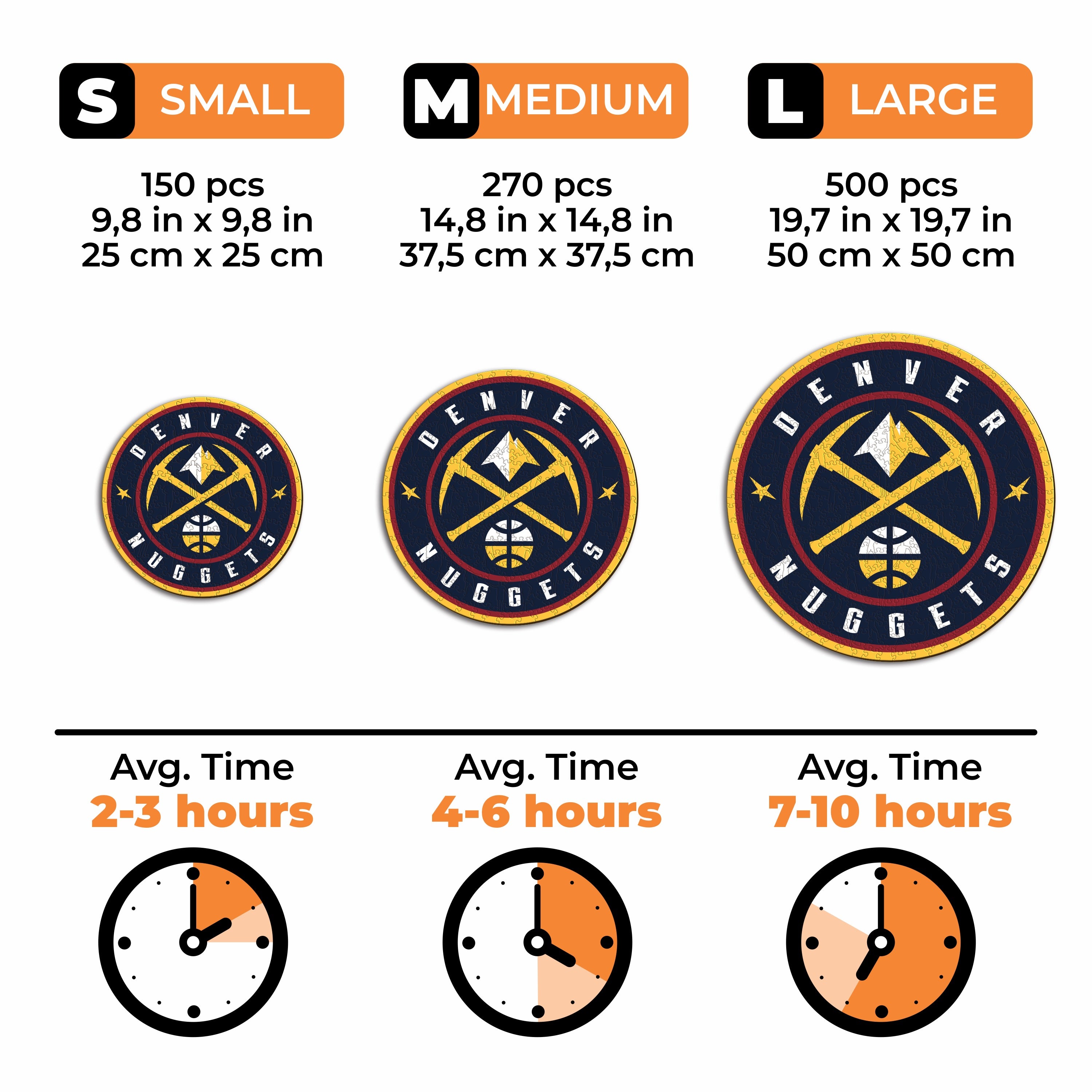 Denver Nuggets™ - Wooden Puzzle