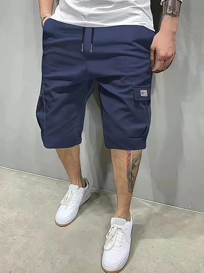 Men's Outdoor Cargo Shorts – Casual & Functional for Summer Adventures