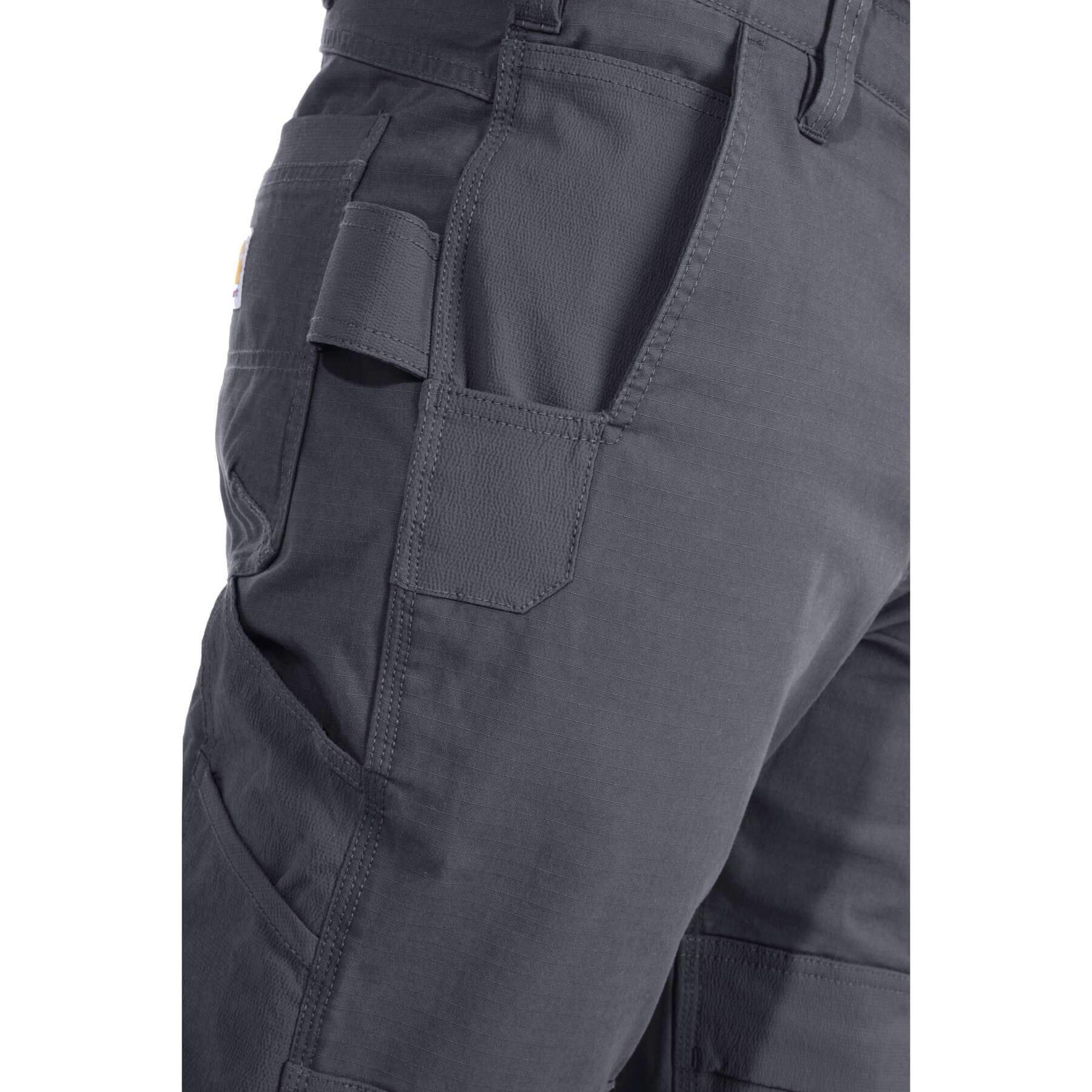CHT Steel Relaxed Fit Stretch Ripstop Multi-Pocket Trousers 103159