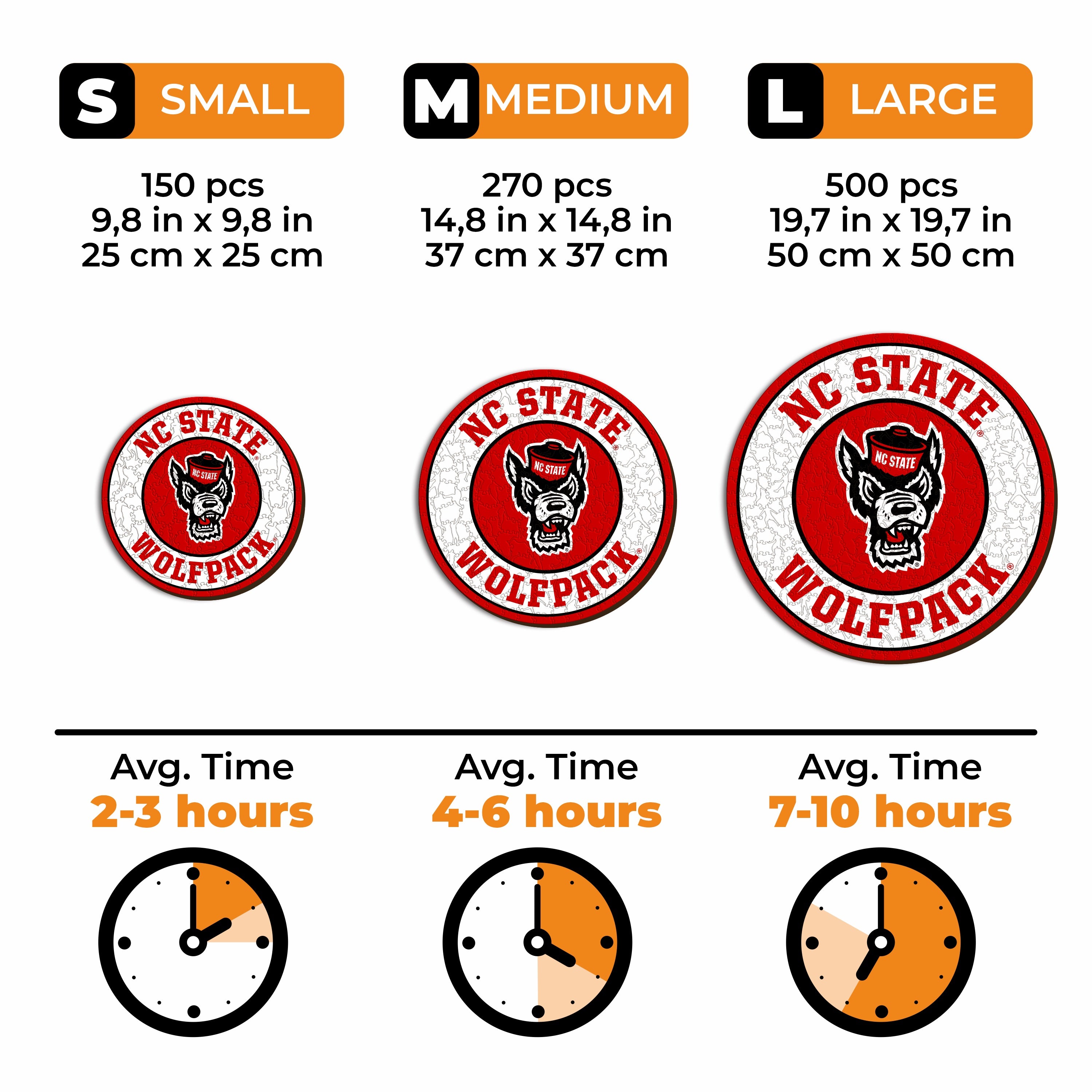 North Carolina State University - Wooden Puzzle