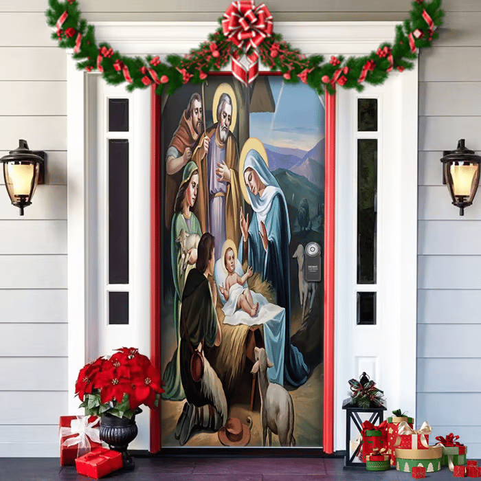 🌟2024 Christmas Front Door Decoration