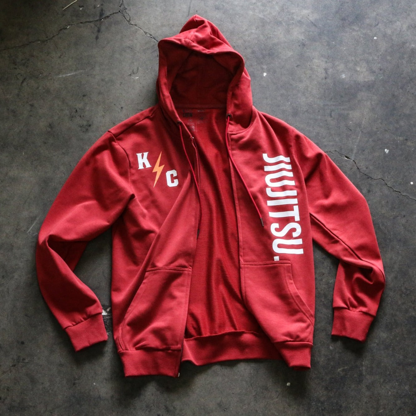 JIU JITSU ZIP UP - RED