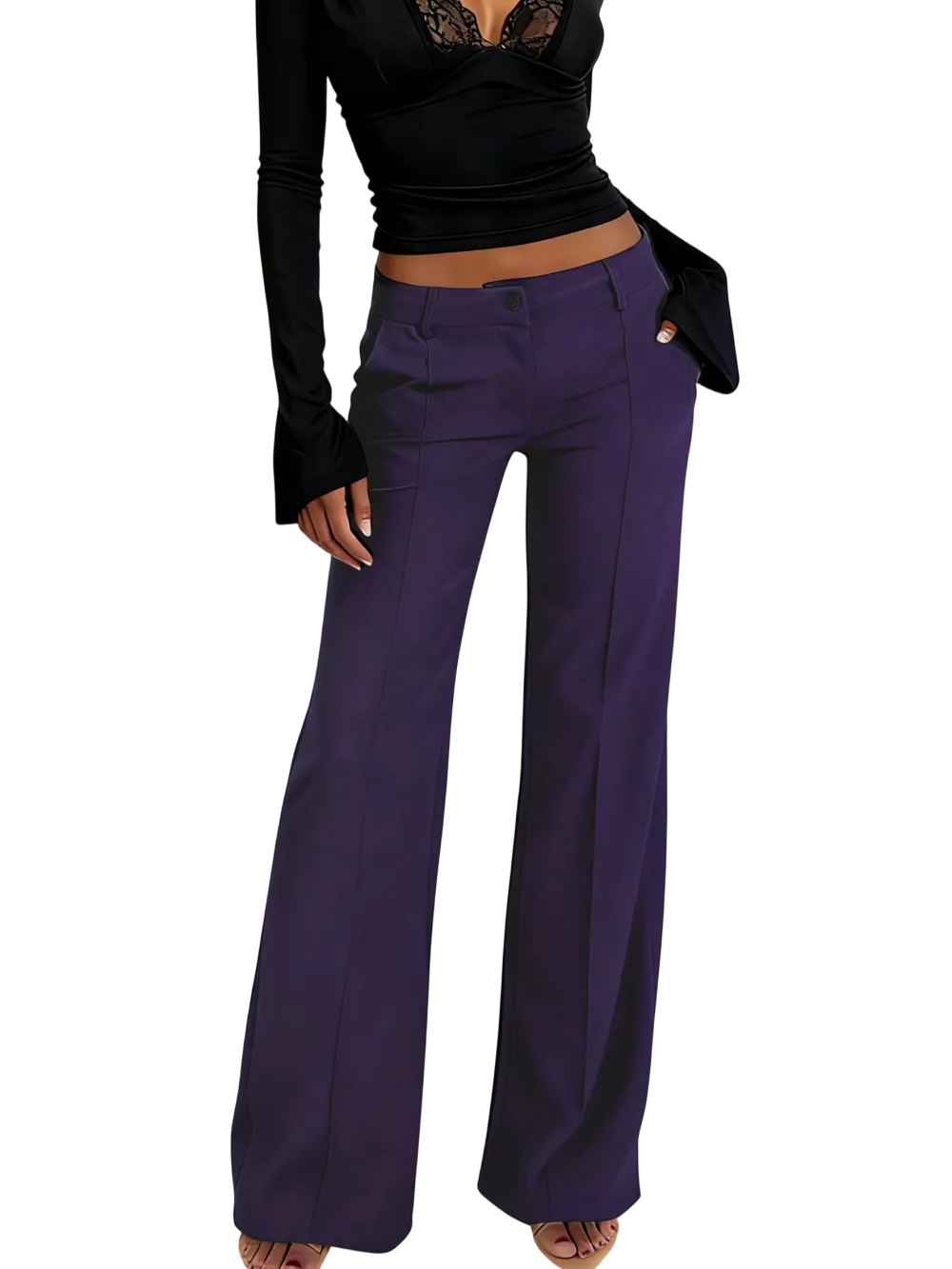 Women's casual fashion suit pants