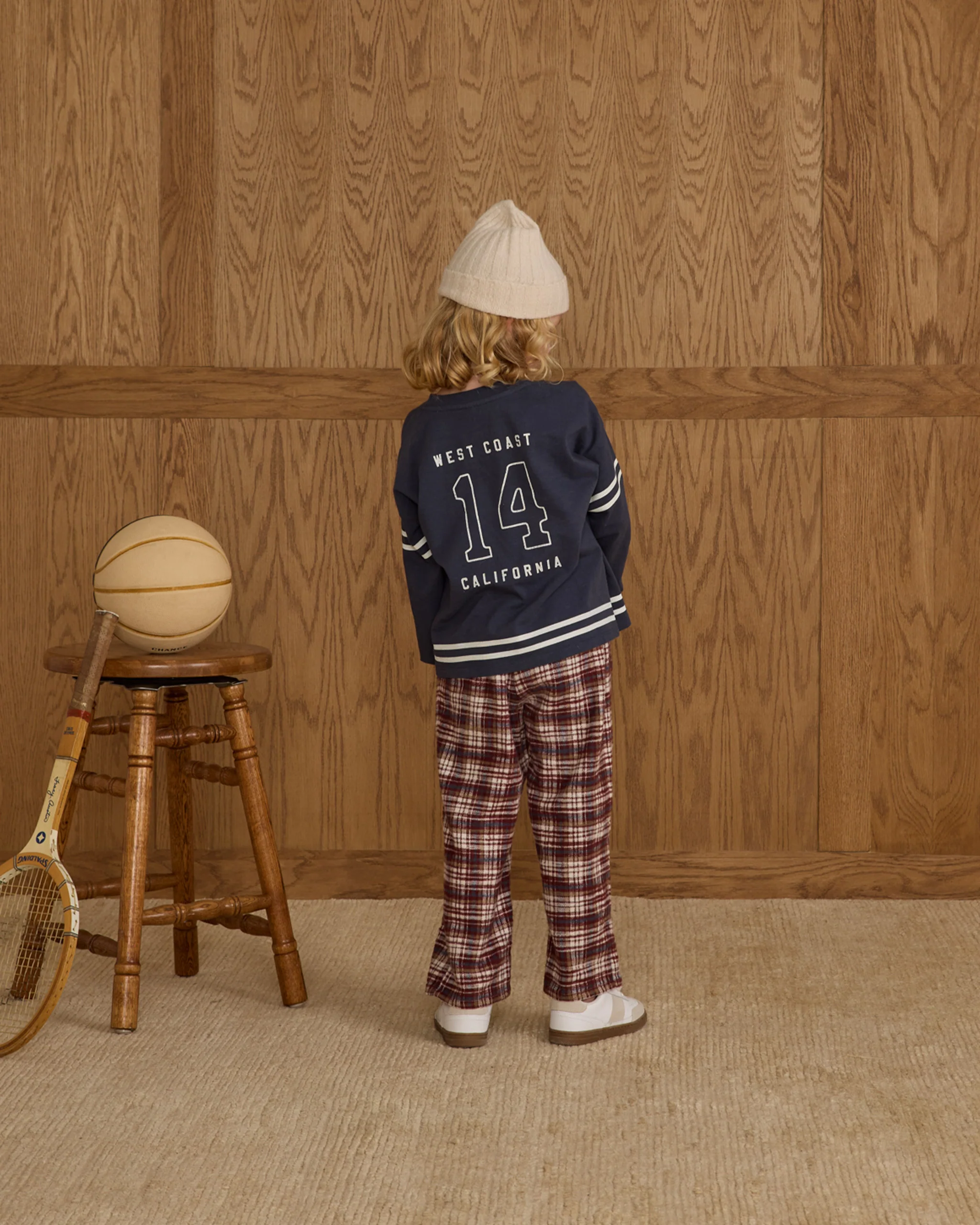 Camden Long Sleeve Tee || Navy