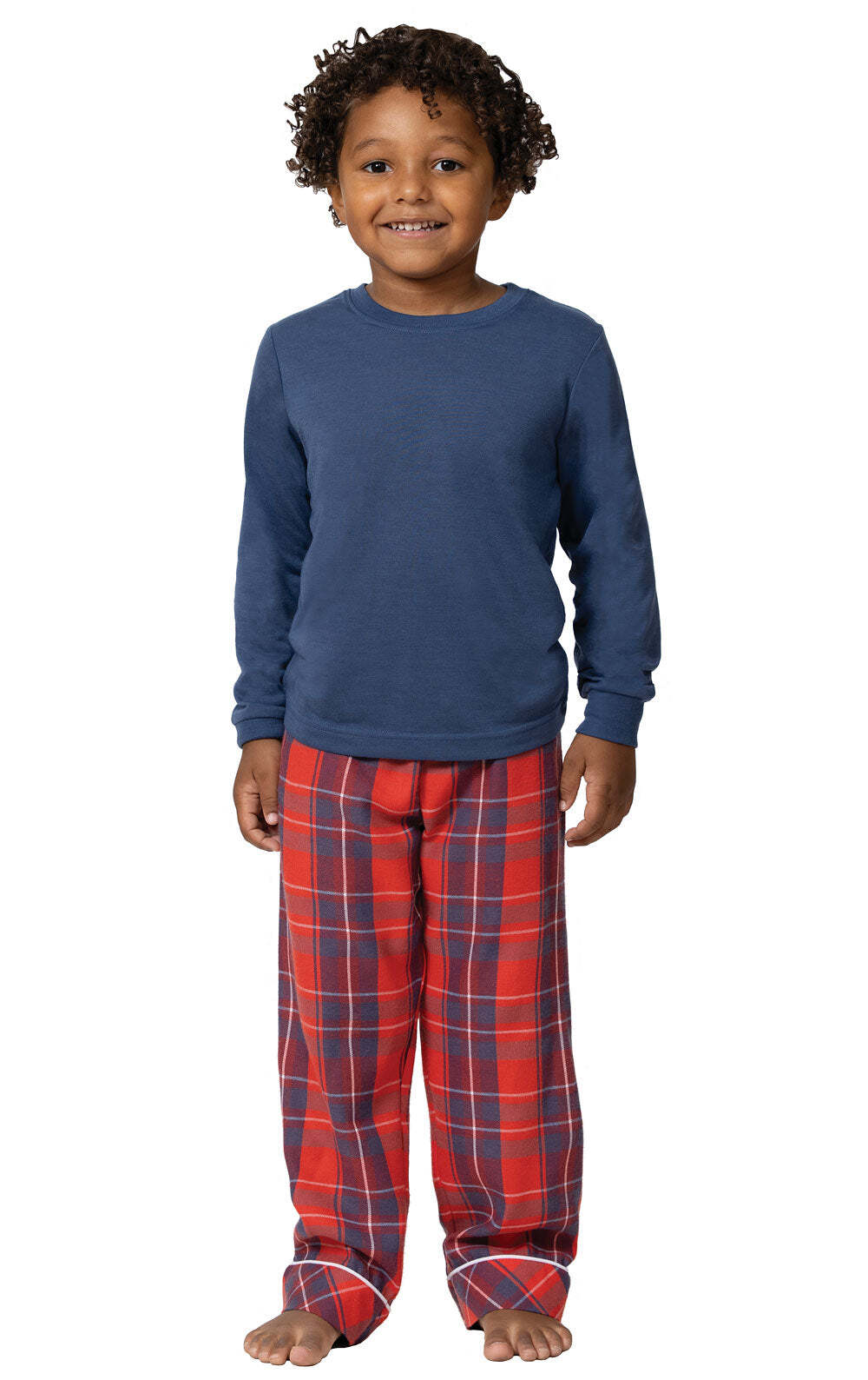 Americana Plaid Matching Family Pajamas