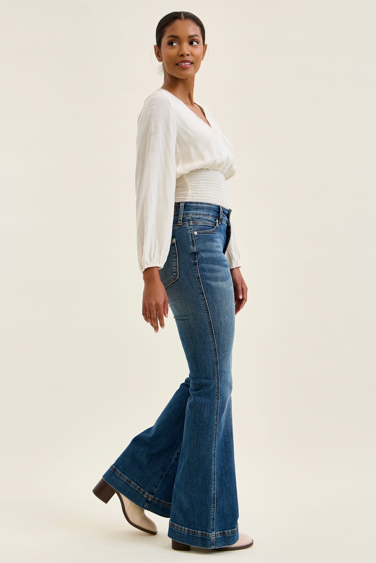 Penny Flare with Tummy Control