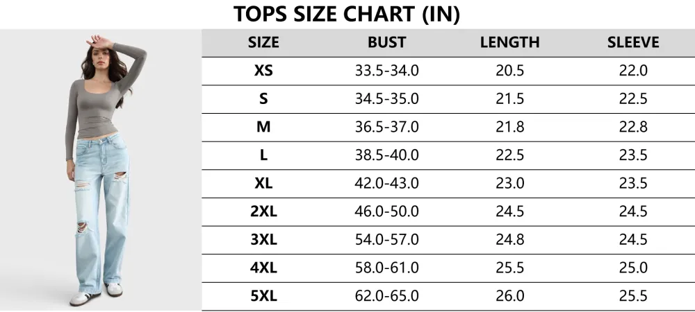 Women's Scoop Neck Long Sleeve Top