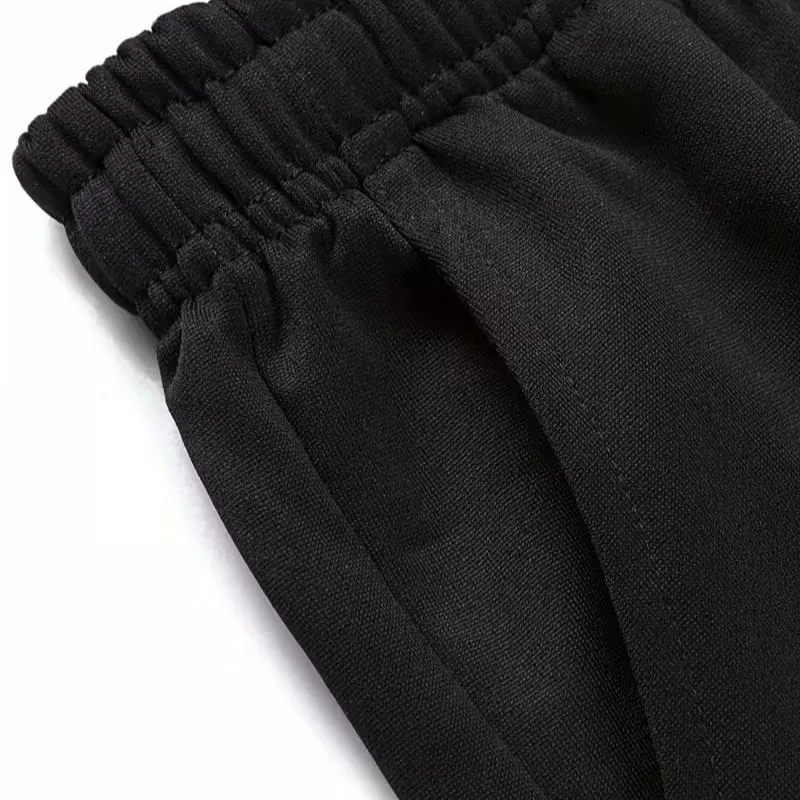 Men's Casual Jogger Pants - Straight-leg loose fit, elastic waistband with drawstring, side pockets