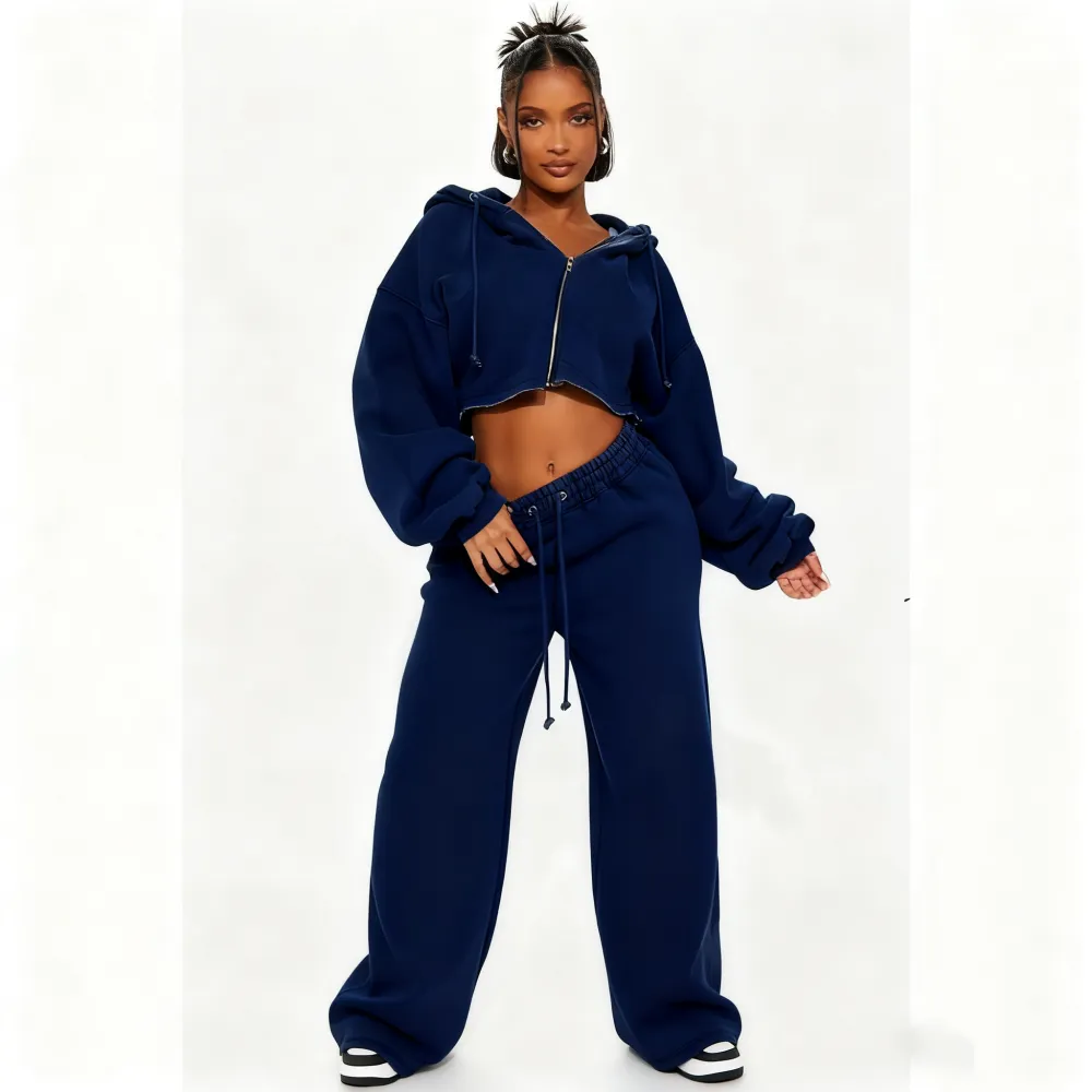 On The Go Fleece Pant Set