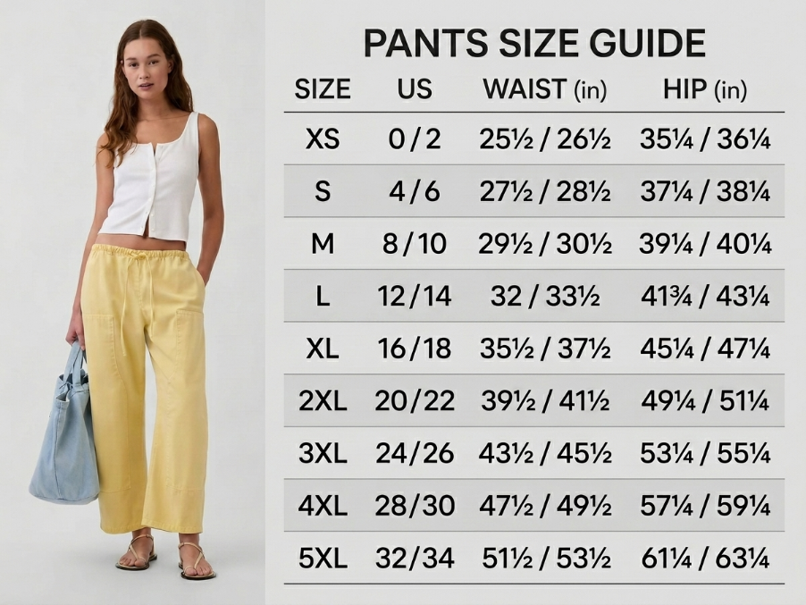 Easy Double-Knee Barrel Pants