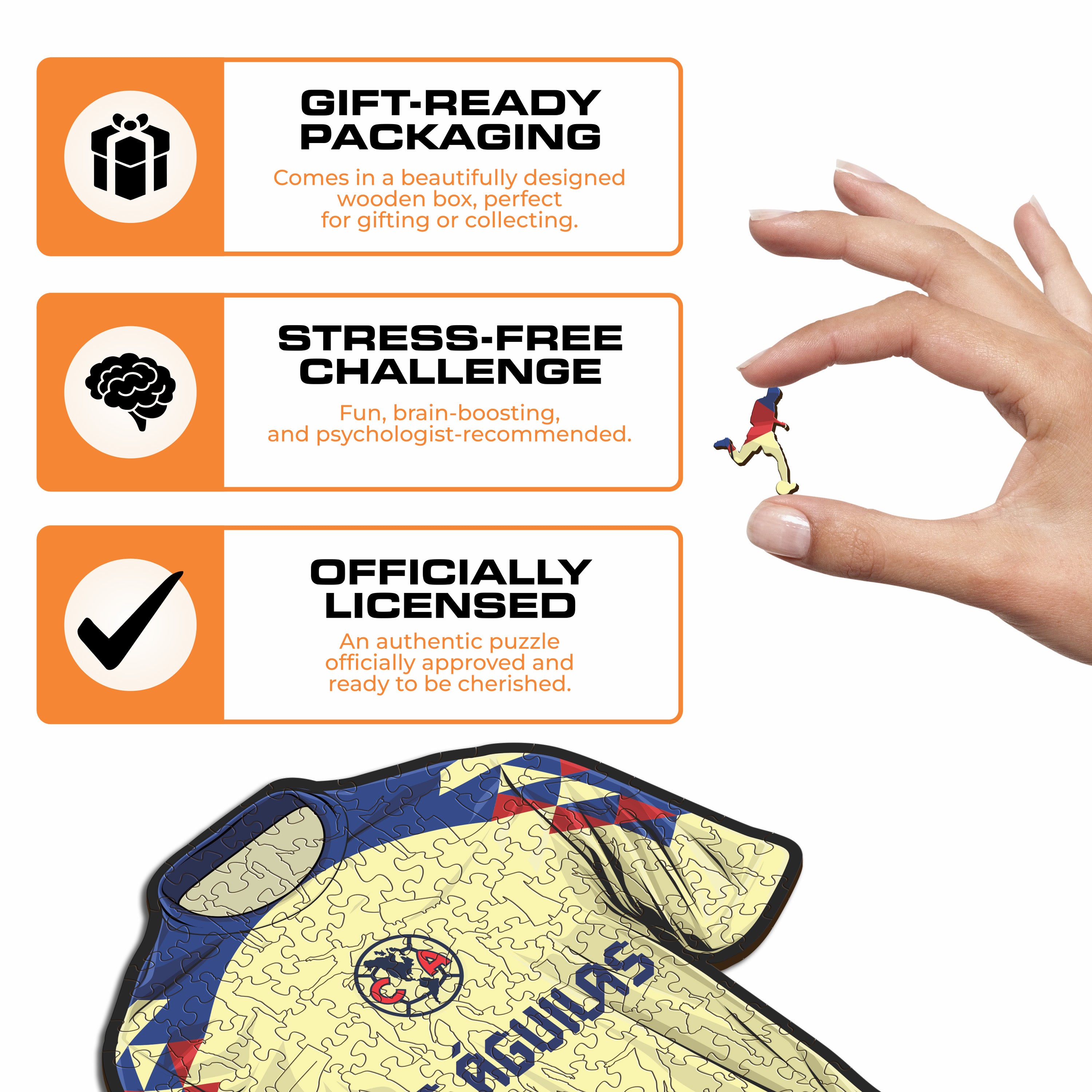 Club América® Jersey - Wooden Puzzle