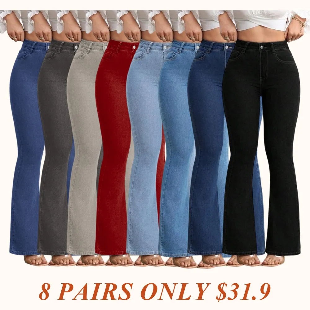 Women's Slim Fit Flare Pants