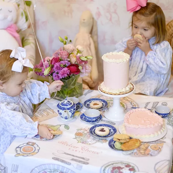 Bon Appetit Organic Cotton Swaddle & Bib with Gift Box Set