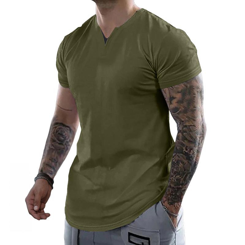 Men’s Slim Fit V-Neck Performance T-Shirt